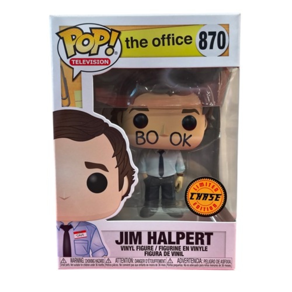Funko Pop The Office Jim Halpert 870 Limited Edition Chase - SC